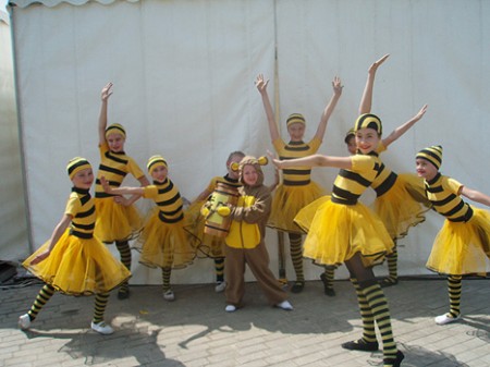 Костюмы "Винни Пух и пчелы"