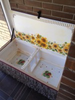 Ящик кушетка для балкона